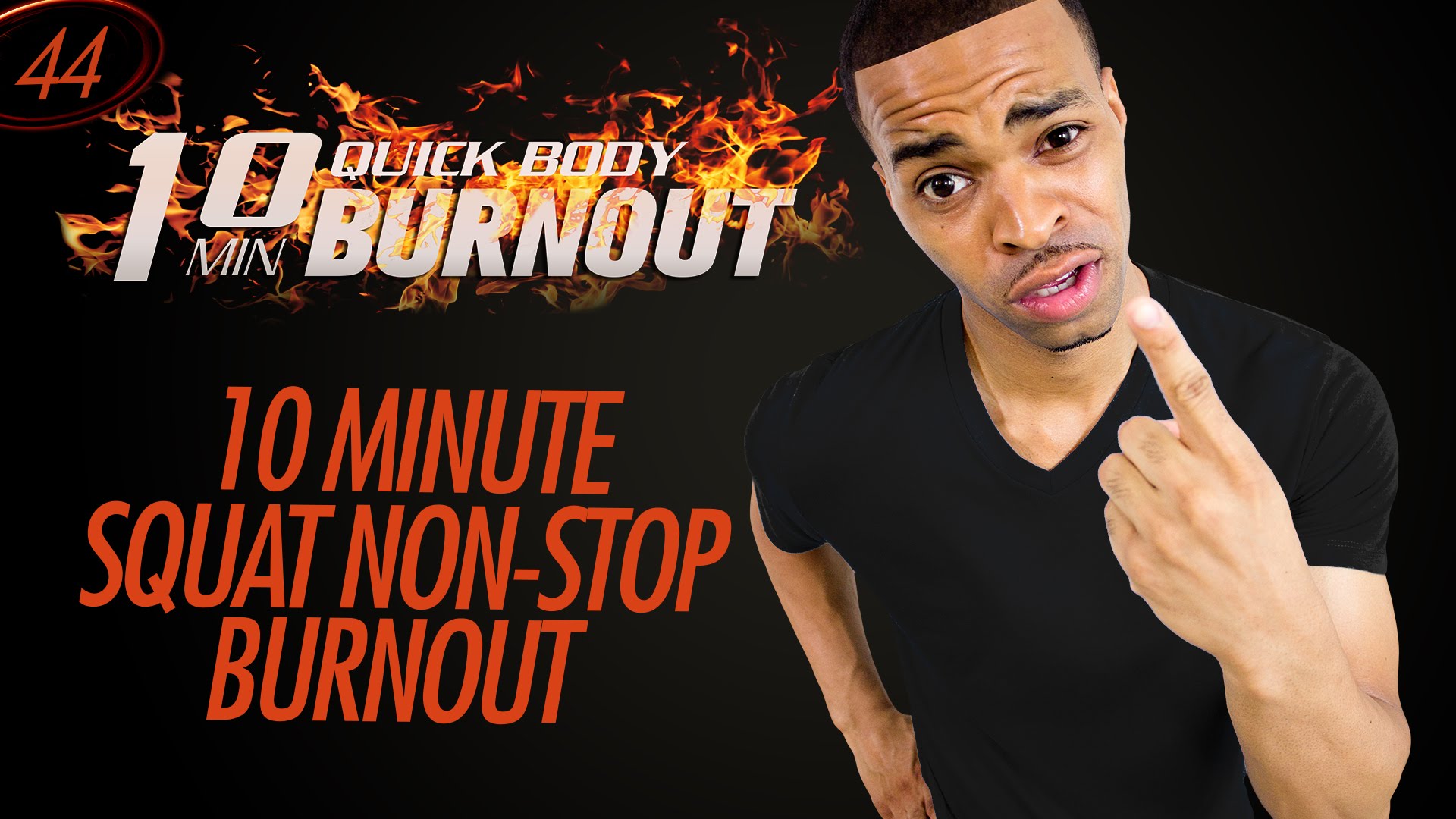 044 - 10 Minute EXPLOSIVE Squat Booty Challenge - No Equipment Butt Workout