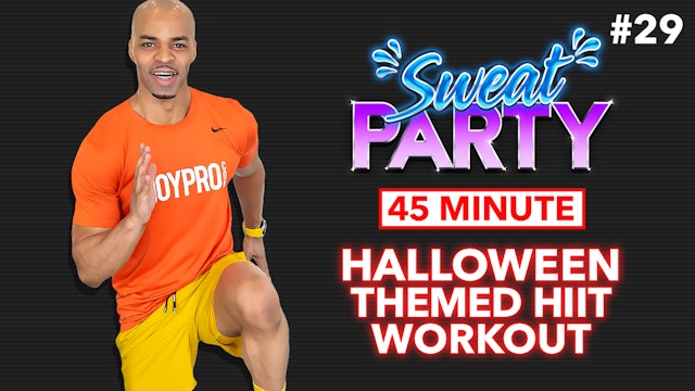 45 Halloween Themed HIIT Workout - Sweat Party #29