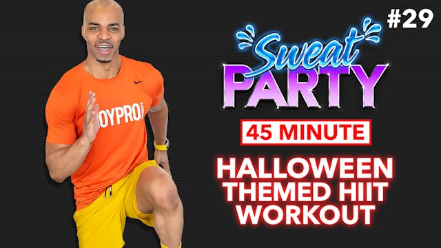 45 Halloween Themed HIIT Workout - Sw...