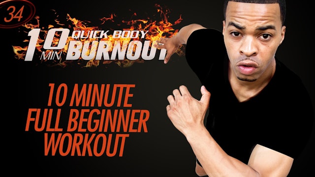 034 - 10 Minute Beginners HIIT Cardio Workout from Home