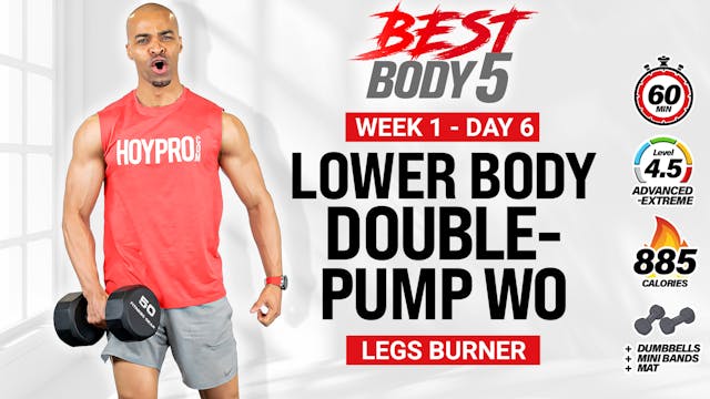 60 Minute Lower Body Double-Pump - BB...