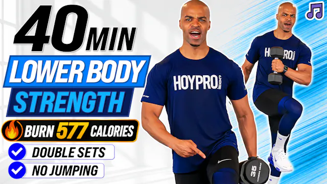 40 Minute Standing Lower Body Double ...