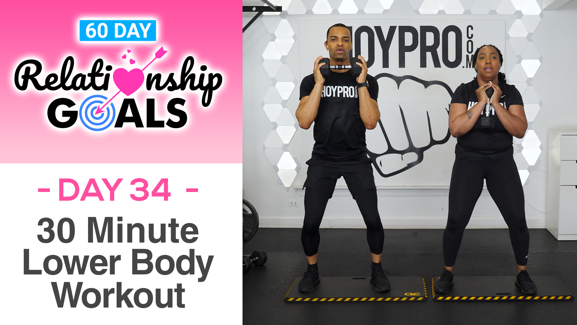 30 Minute DEPENDENCE Lower Body Strength Workout - Relationship Goals #34