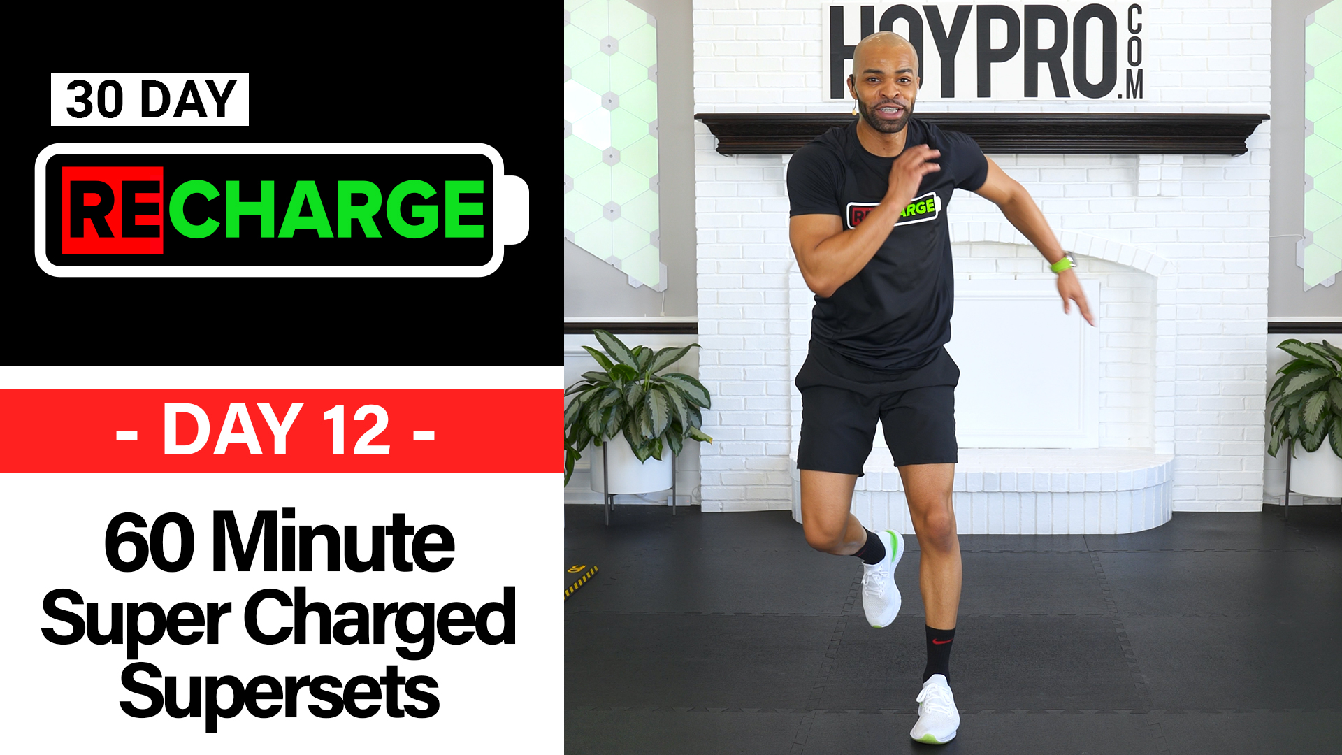 60 Minute Supercharged Supersets Full Body Workout - Recharge #12