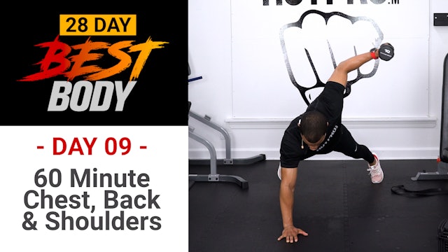 60 Minute Chest, Shoulders, Back & Tris - Best Body #09