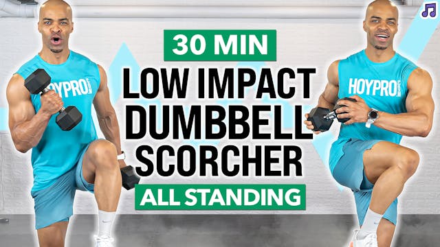 30 Minute Low Impact Dumbbell Strengt...