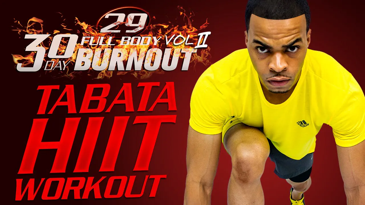 FBB2 #29 - 45 Minute Extreme MAXED OUT Tabata HIIT Workout ...