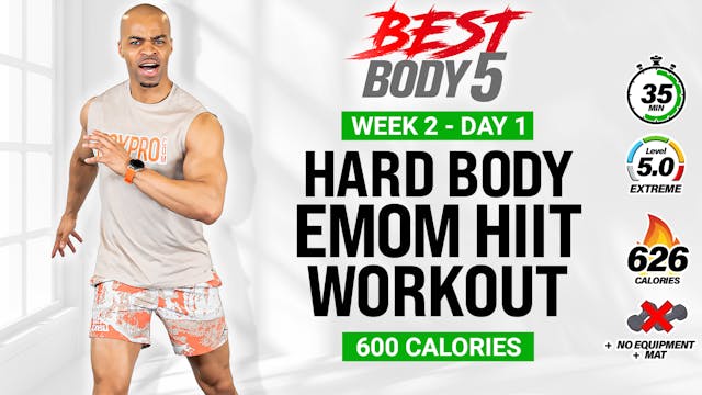 36 Minute Hard Body EMOM HIIT Workout...