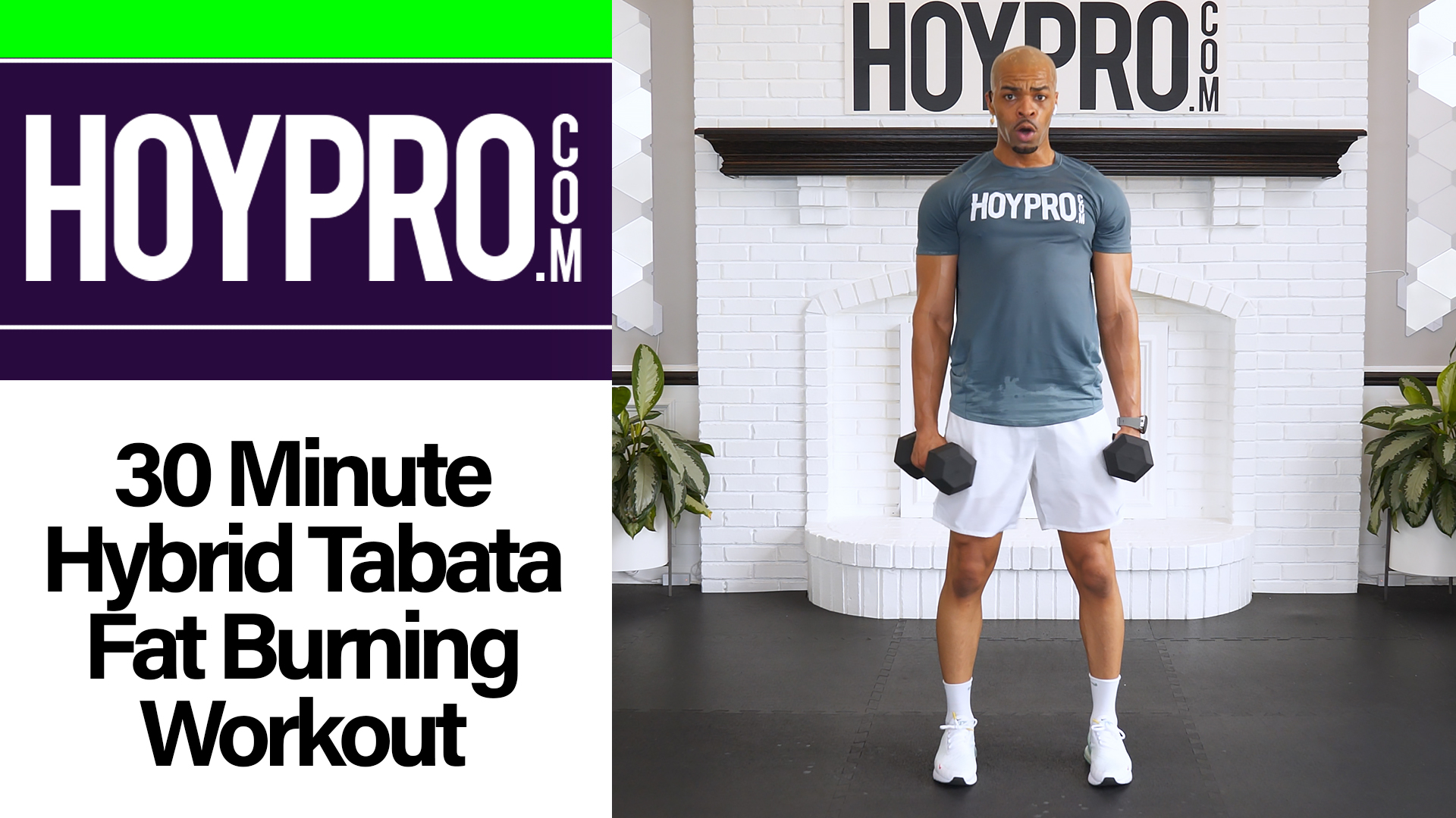 30 Minute Hybrid Tabata Fat BURNING HIIT Workout