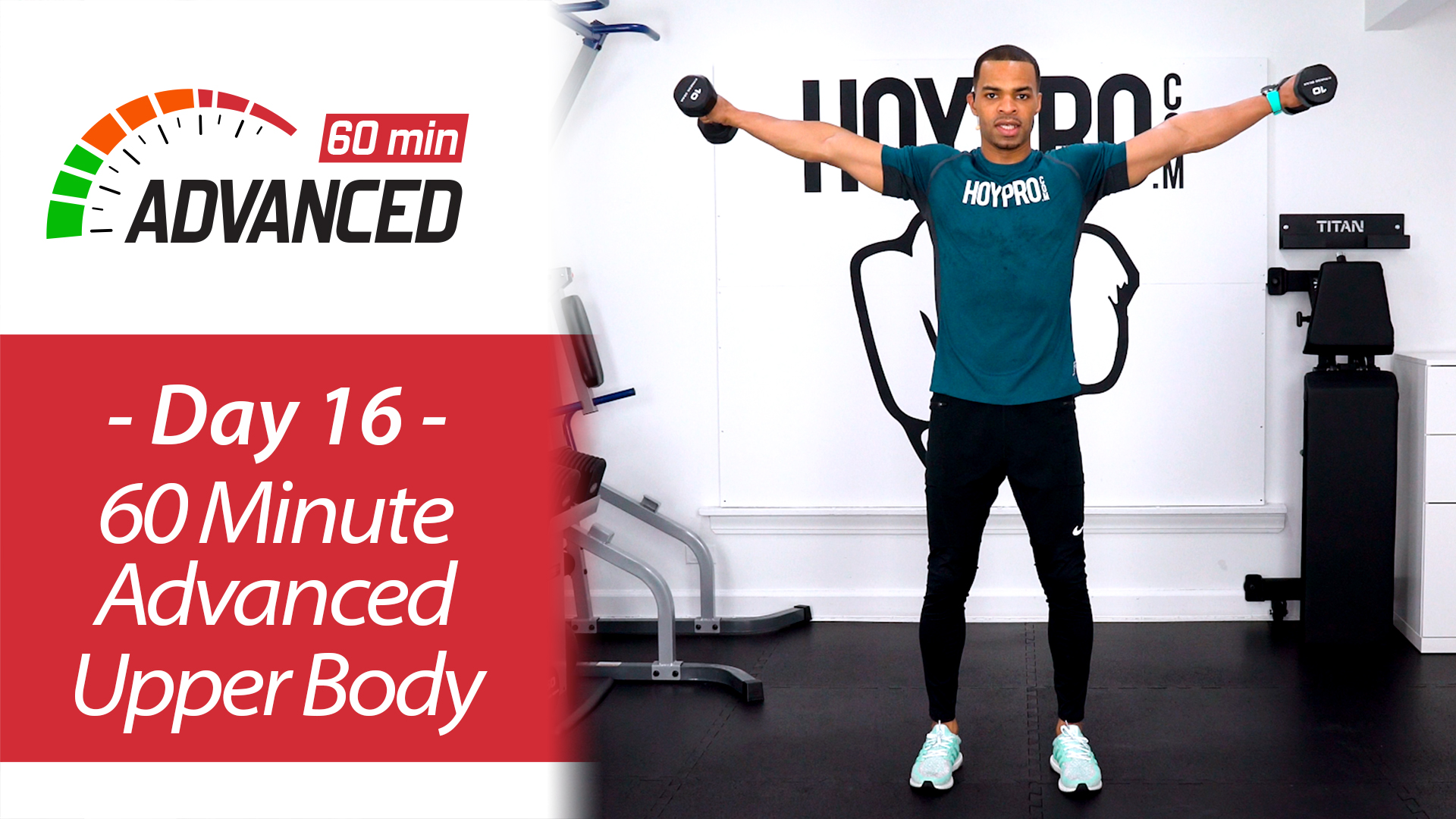 60 Minute Advanced Upper Body Strength Workout - Advanced 60 #16