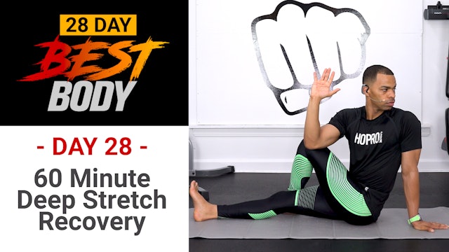 60 Minutes Deep Stretch Yoga & Mobility Workout - Best Body #28