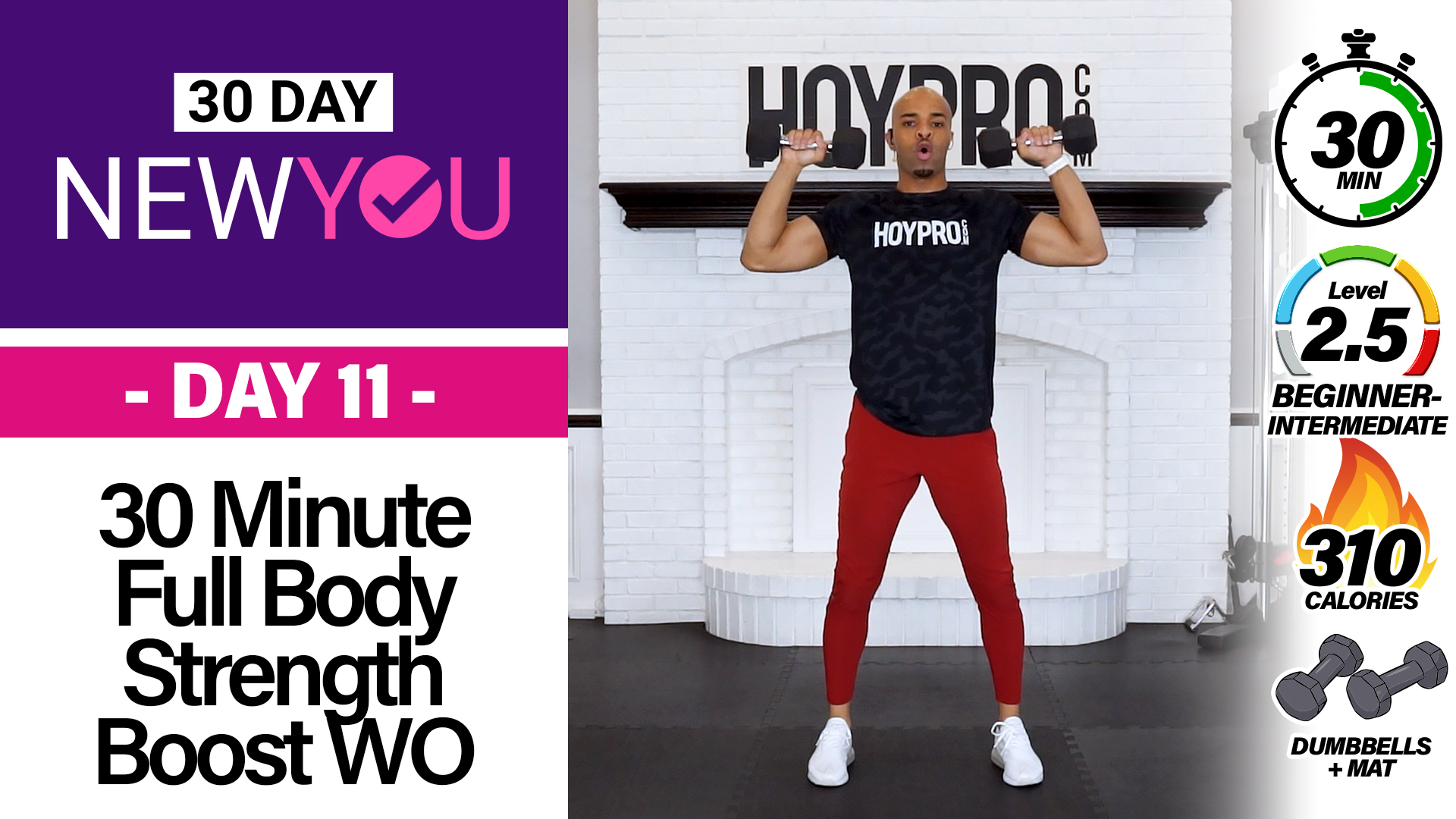 30 Minute Full Body Strength Boost - NEW YOU #11