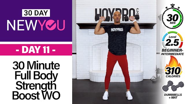 30 Minute Full Body Strength Boost - NEW YOU #11
