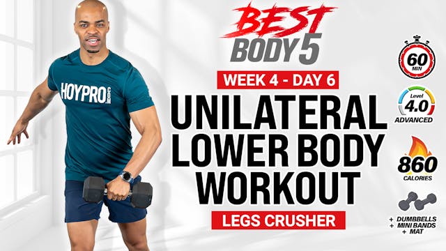 60 Minute Unilateral Lower Body Stren...