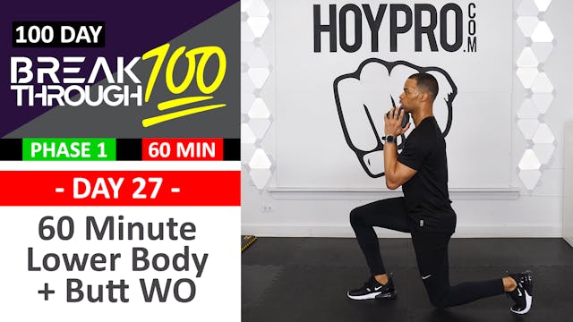 #27 - 60 Minute Lower Body No Repeat ...
