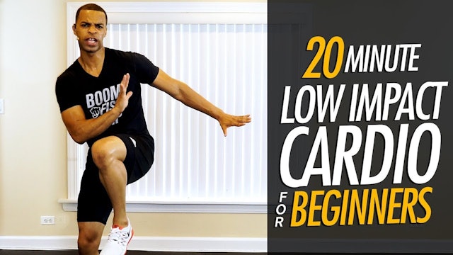 20 Minute Low Impact Cardio Workout for Beginners