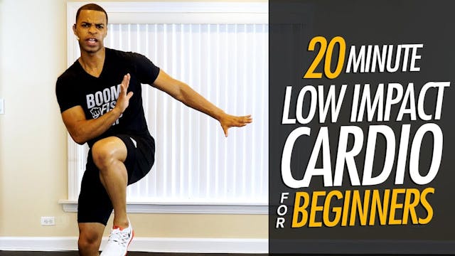20 Minute Low Impact Cardio Workout f...