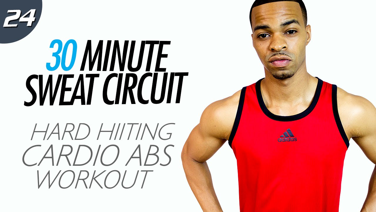 30 Minute Hard HIITing Abs Workout - Sweat Circuit #24