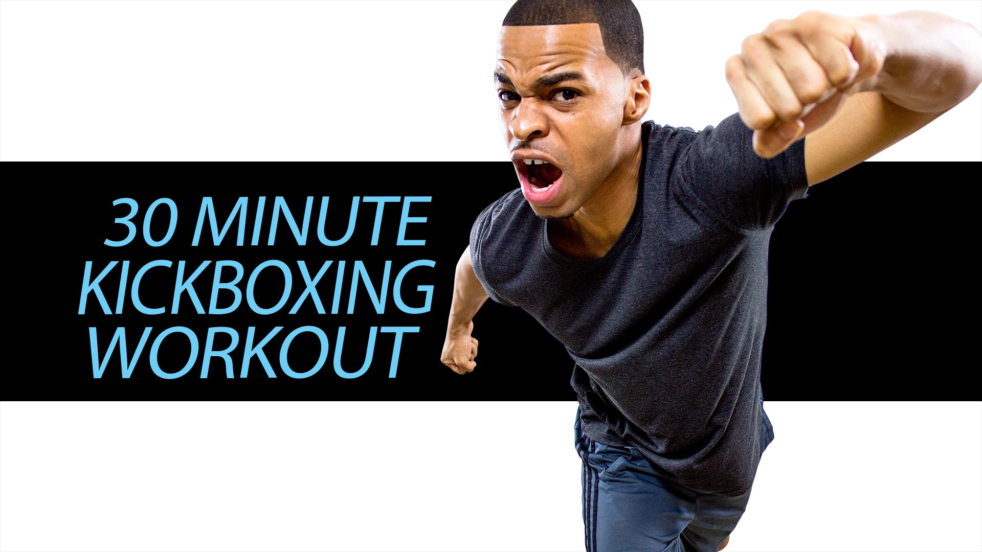 30 Minute INSANE Fat Burning Cardio Kickboxing