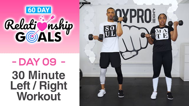 30 Minute EQUALITY Left Side Right Side Workout - Relationship Goals #09