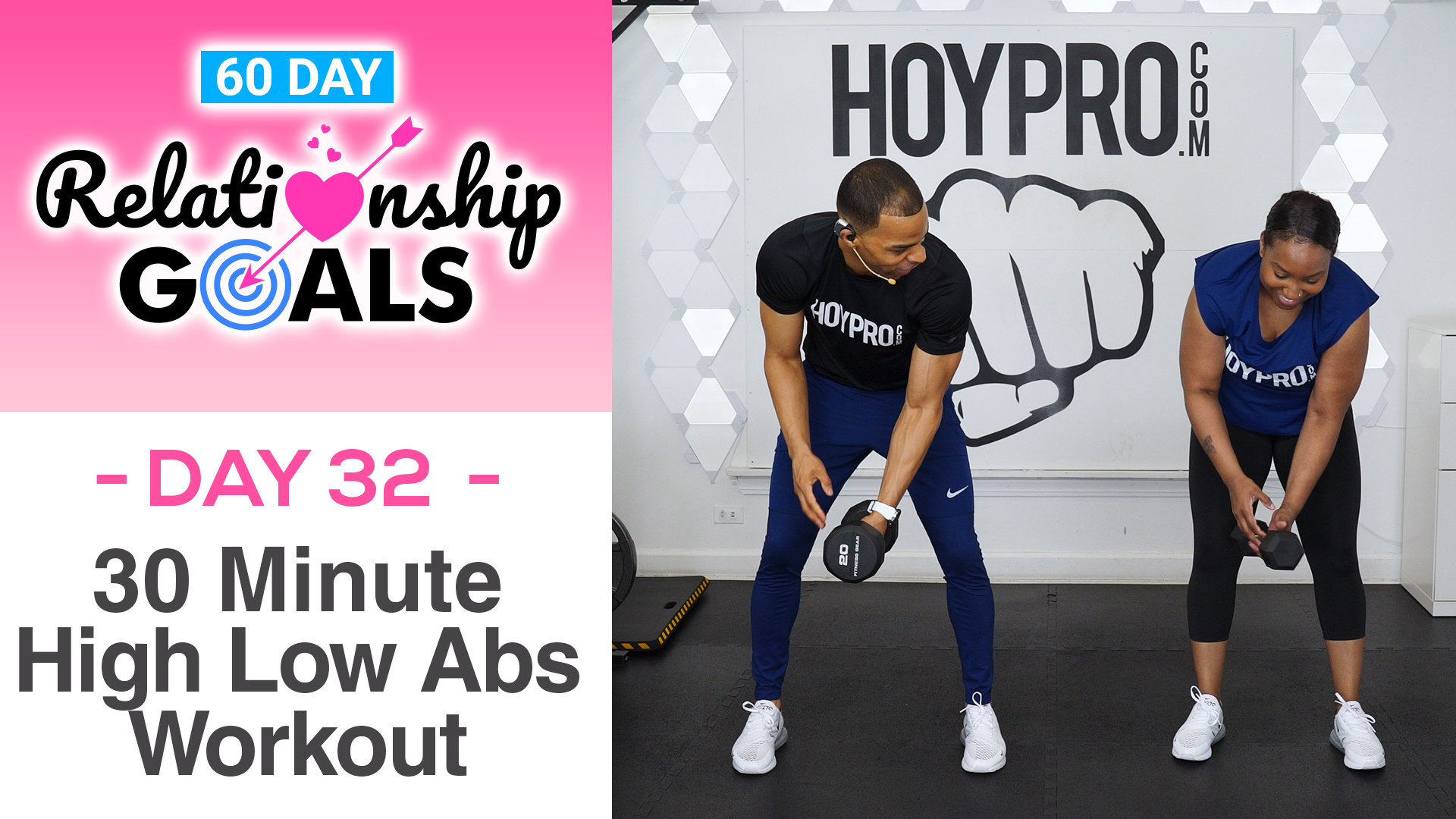 30 Minute ATTENTION Hi-Low Abs Workout - Relationship Goals #32