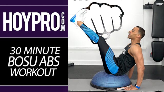 20 Minute BOSU Ball Six-Pack Abs Workout