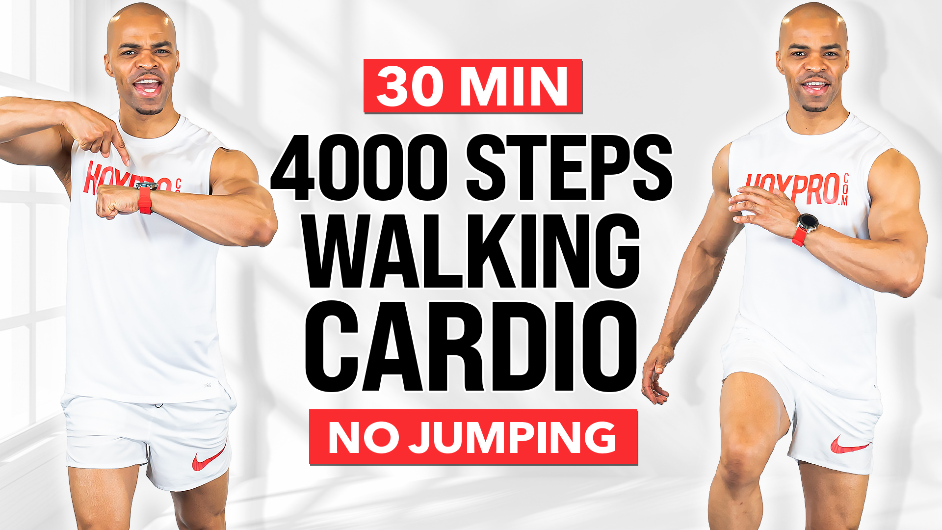 30 Minute Easy Walking Cardio Workout (4000 Steps)