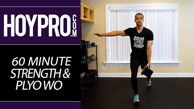 60 Minute Total Body Strength & Plyo Building Workout
