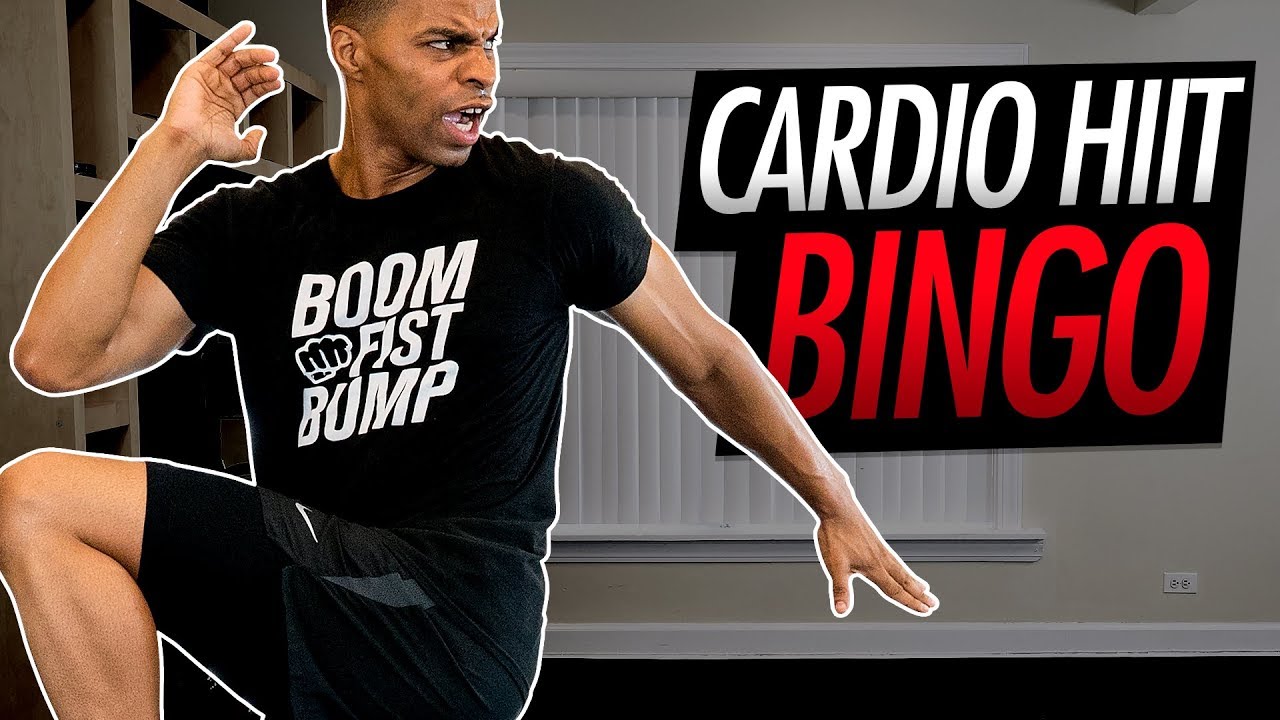 015 - 30 Minute HIIT Cardio BINGO Themed Workout