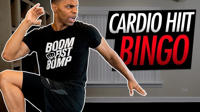015 - 30 Minute HIIT Cardio BINGO Themed Workout