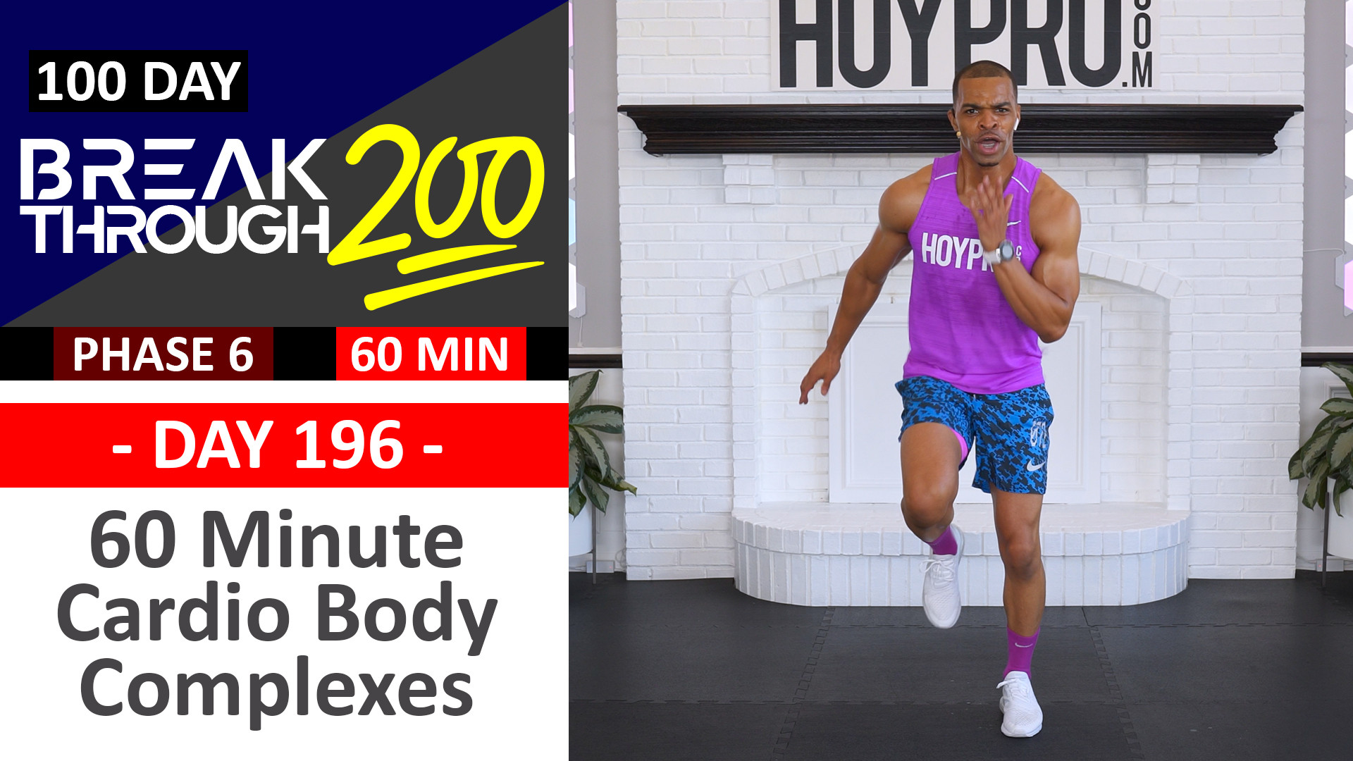 #196 - 60 Minute Cardio Body COMPLEXES + Abs - Breakthrough200