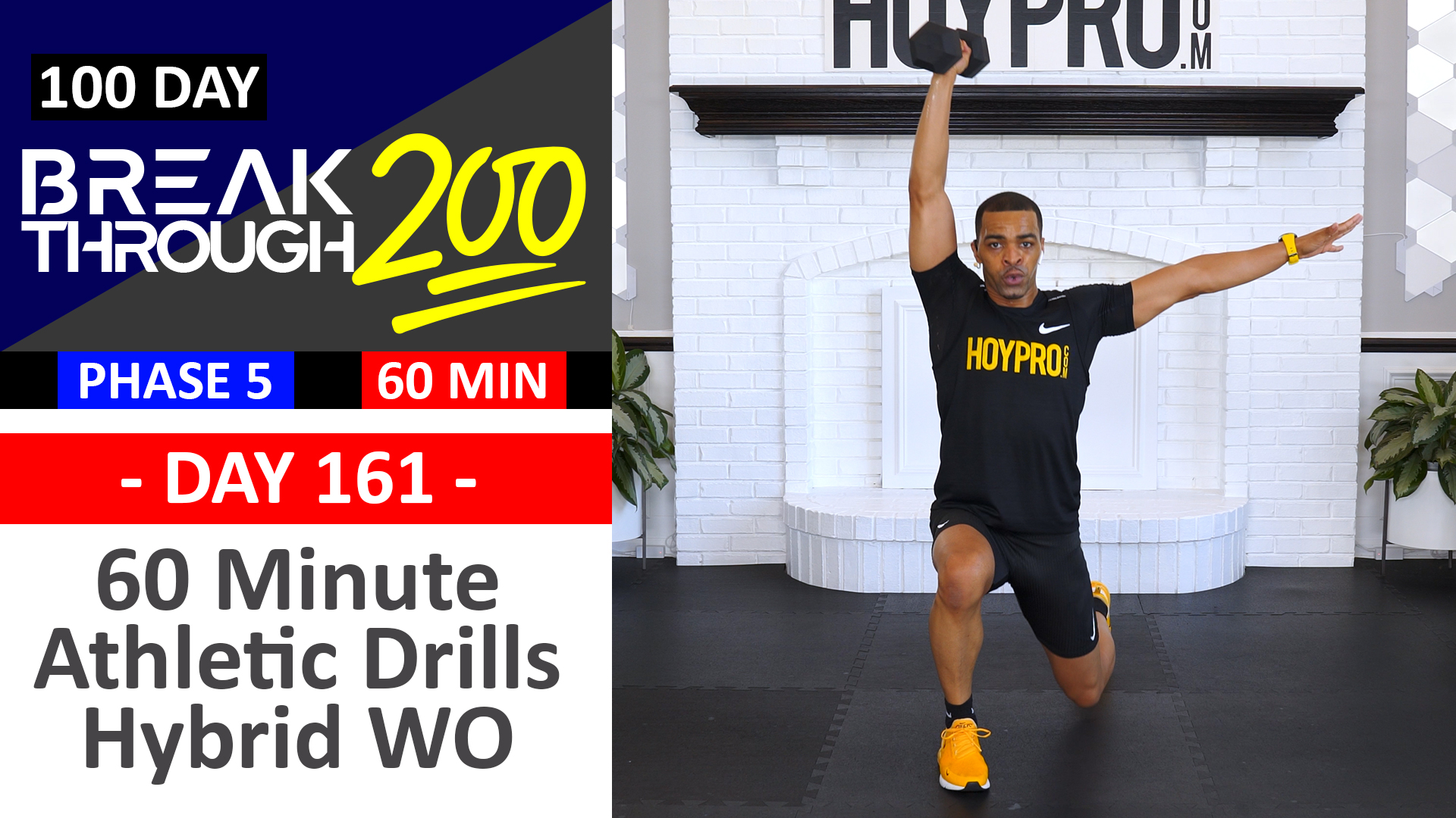 #161 - 60 Hybrid Athletic Performance Drills + Abs - Breakthrough200