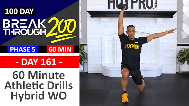 #161 - 60 Hybrid Athletic Performance Drills + Abs - Breakthrough200