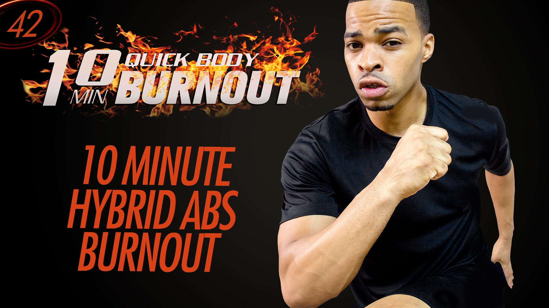 042 - 10 Minute Core KILLER Six-Pack Abs Workout w  Light Dumbbells