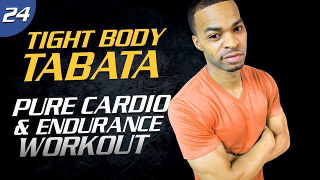 40 Minute Pure Cardio Flow & Endurance Workout - Tabata 40 #24