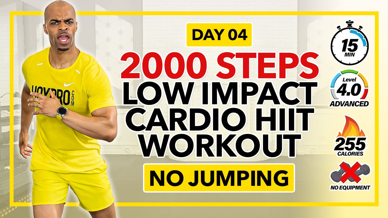 Low Impact HIIT CARDIO + LEGS Workout // No Jumping + No Equipment