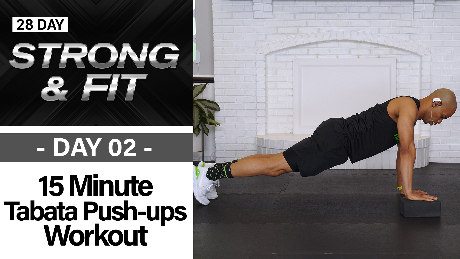 Push up 2025 tabata workout