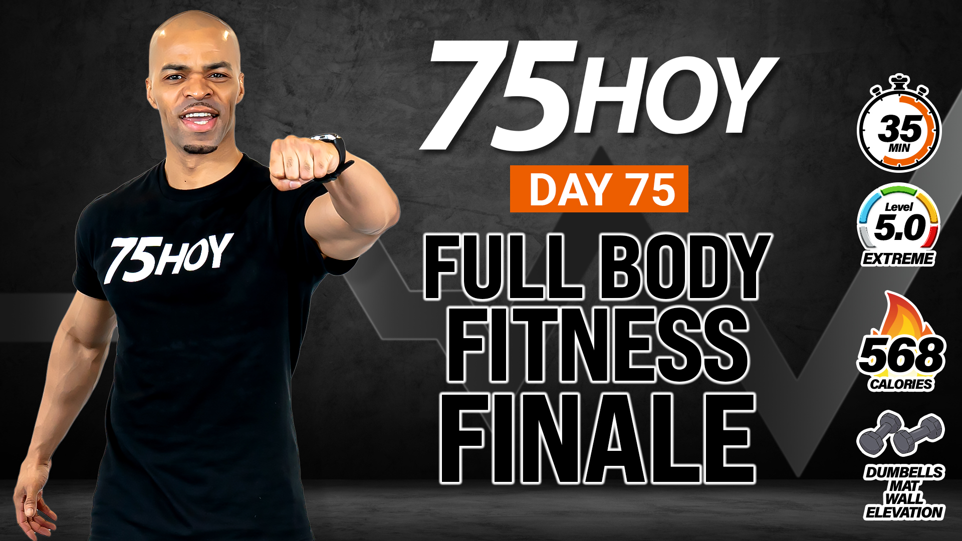 35 Minute Full Body Fitness Test FINALE - 75HOY #75