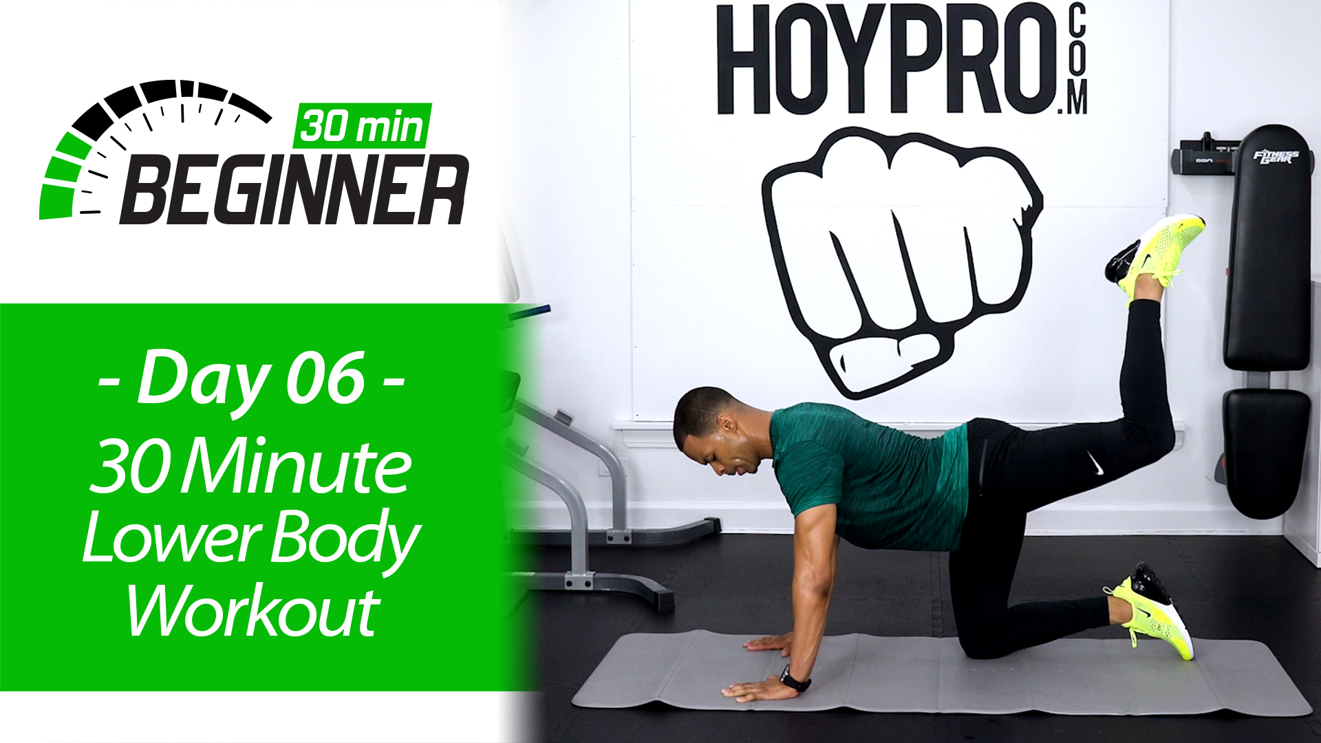 30 Minute Beginners Lower Body Workout - Beginners 30 #06