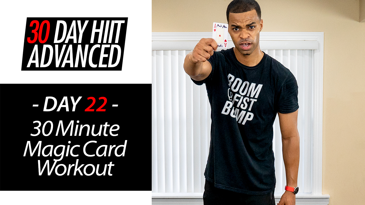 30 Minute Magic Card Lucky Draw Workout - Advanced #22