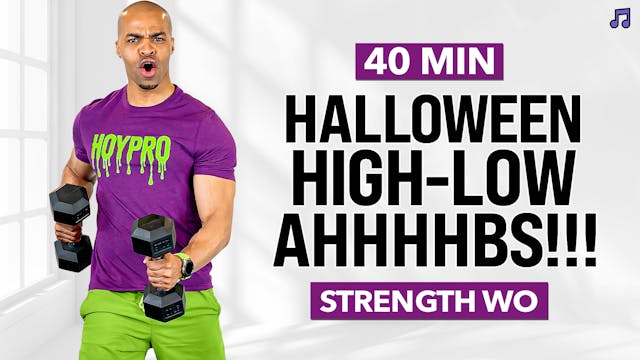40 Minute Spooky Hi-Low AHHHHbs Hallo...