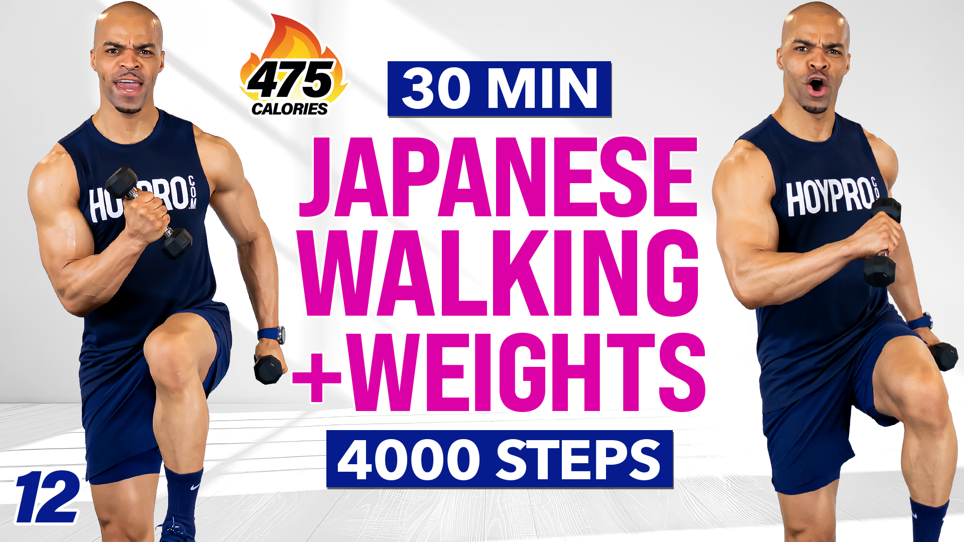 30 Minute Japanese Walking with Weigths (4000 Steps) - WALK #12