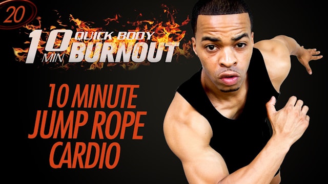 020 - 10 Minute Non-Stop Jump Rope + Cardio HIIT Skipping Workout