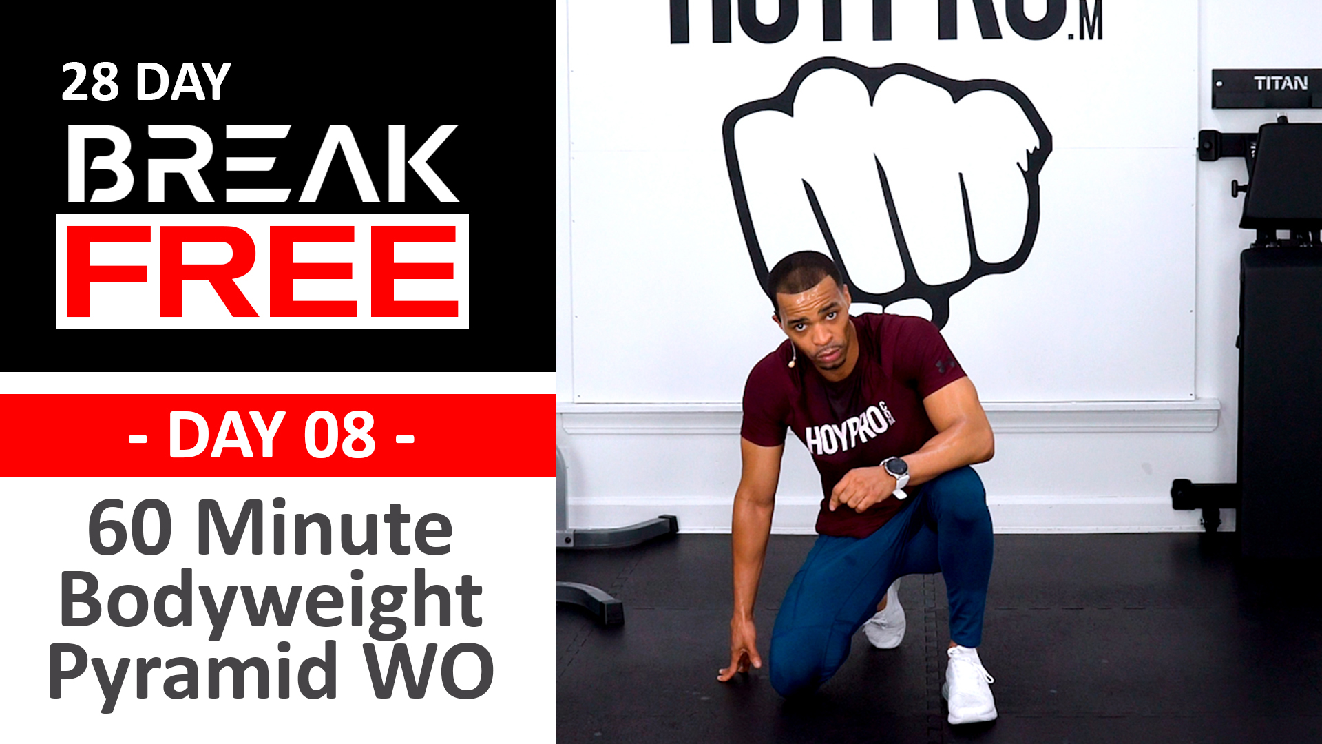 60 Minute Break Free Day 08