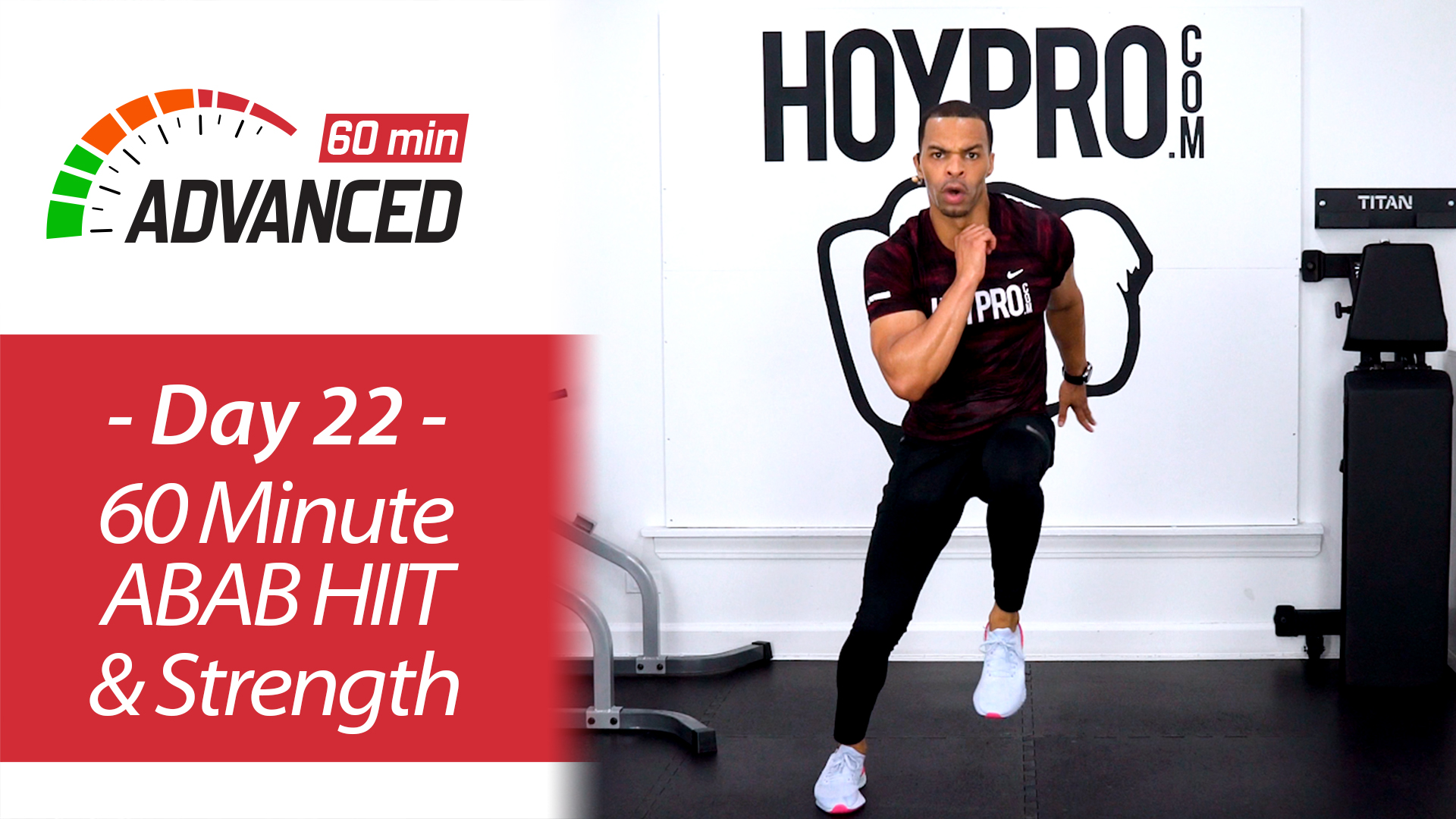 60 Minute Advanced ABAB HIIT & Strength Workout - Advanced 60 #22