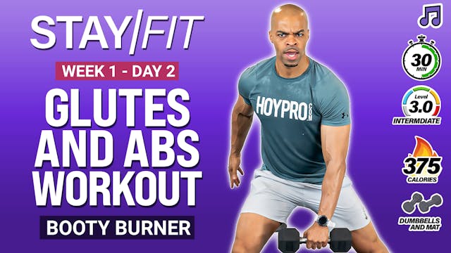 30 Minute Glutes & Abs Strength Worko...