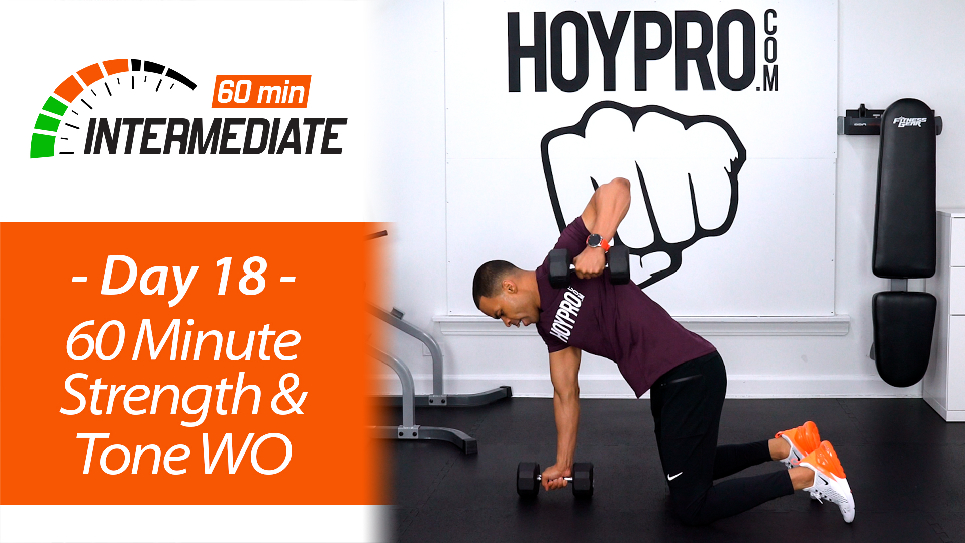 60 Minute Intermediate Total Body Tone & Strength  - Intermediate 60 #18