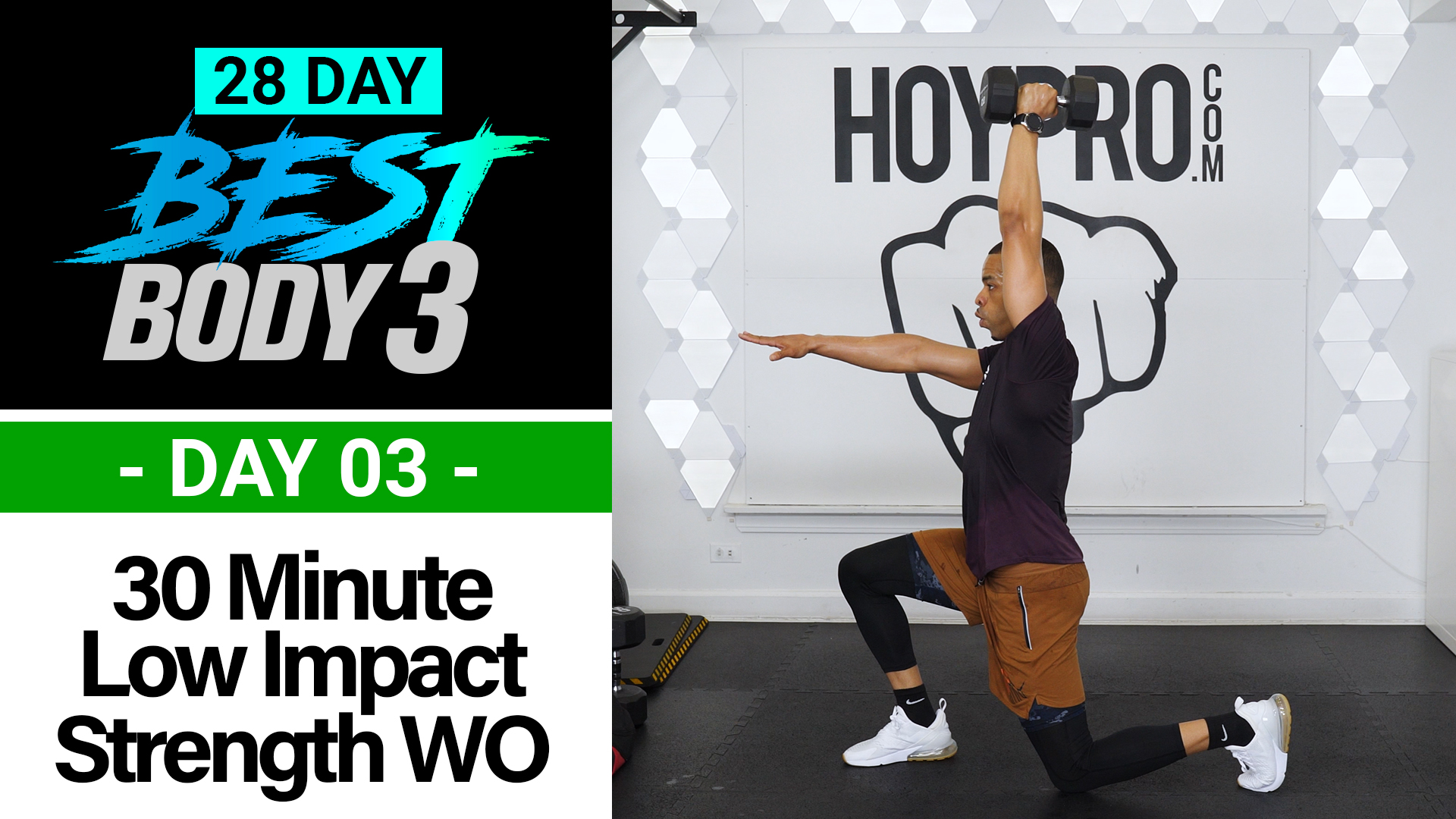 30 Minute Low Impact Strength Workout + Abs - Best Body 3 #03