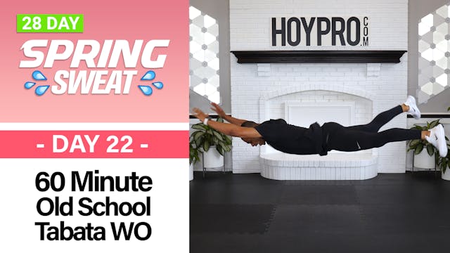 60 Minute Spring Sweat #22