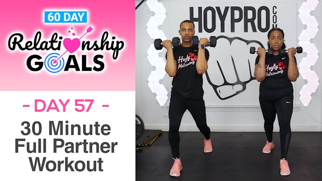 30 Minute TRUST Full Body Partner Workout - Relationship Goals #57